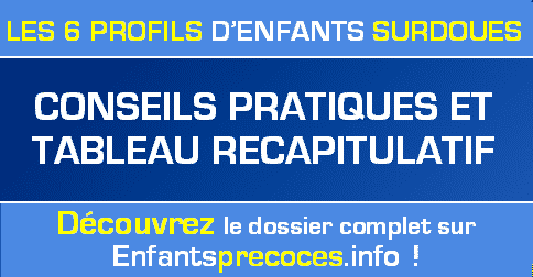Que retenir des 6 profils d'enfants surdoués ?
