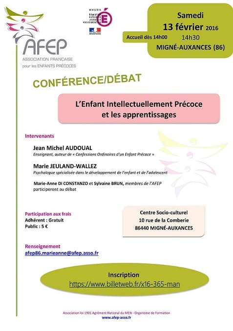 L'enfant à Haut Potentiel et les apprentissages