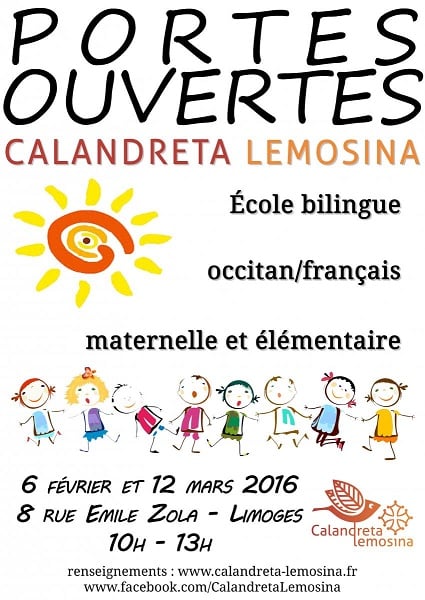 Portes ouvertes à l'école Calandreta