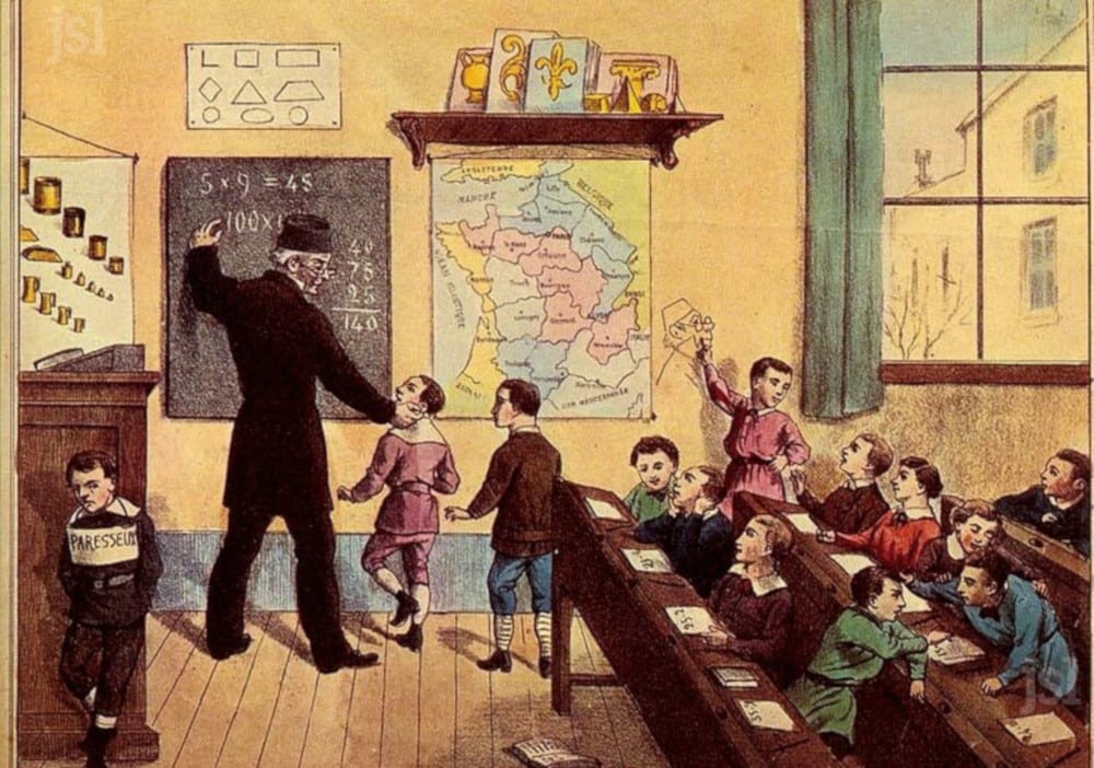 L'école d'antan