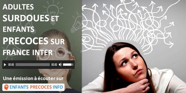 Adultes surdoués et enfants précoces sur France Inter