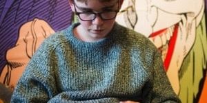 Un Lycéen surdoué bien dans ses baskets